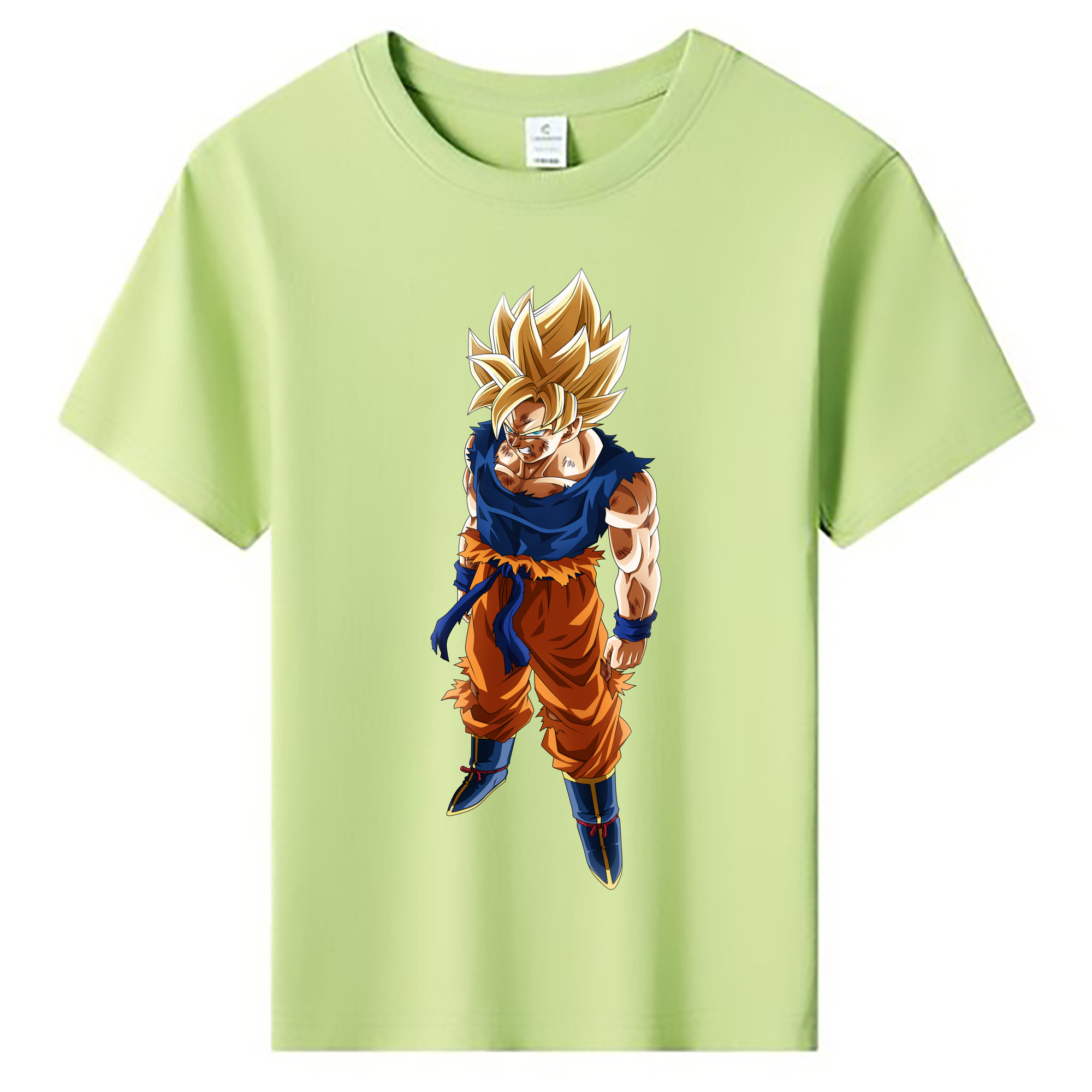 （画像用） ドラゴンボール 孫悟空（そん ごくう）Son Goku カカロット DRAGON BALL Kakarotto 綿100％キッズTシャツ（フロントプリント）
